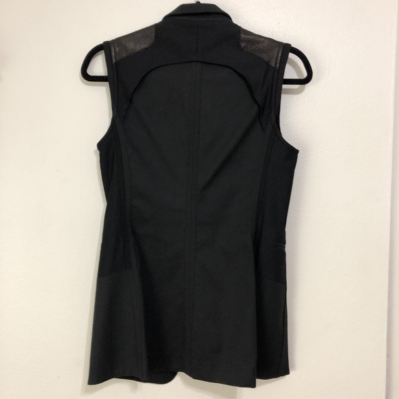 Rag & Bone Finn Leather Cotton Vest - Picture 6 of 6